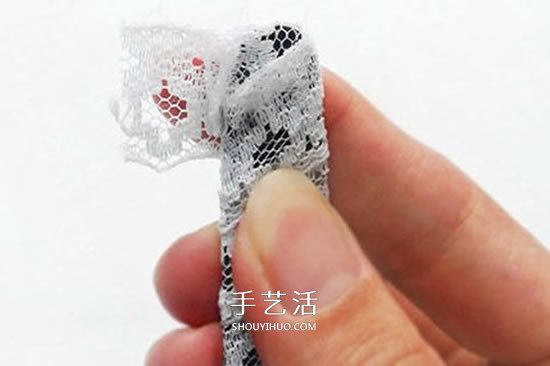 時(shí)尚而獨(dú)特！帶花邊和珠子的頭帶的制作方法 -  rpnrmr.com