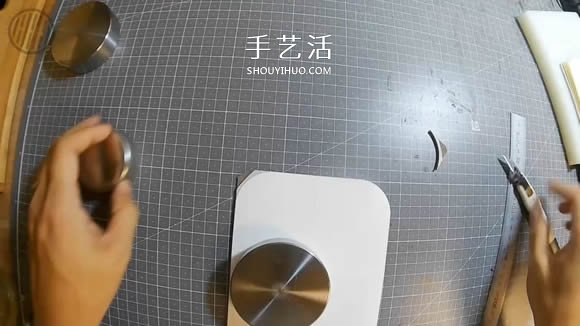 自制簡約時尚皮革紙巾盒的手工制作教程 -  rpnrmr.com