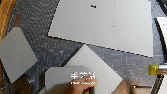 自制簡約時尚皮革紙巾盒的手工制作教程 -  rpnrmr.com