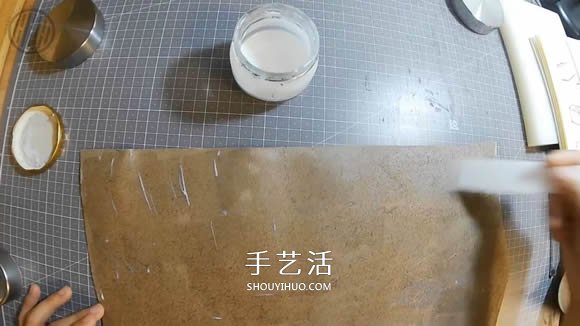 自制簡約時尚皮革紙巾盒的手工制作教程 -  rpnrmr.com