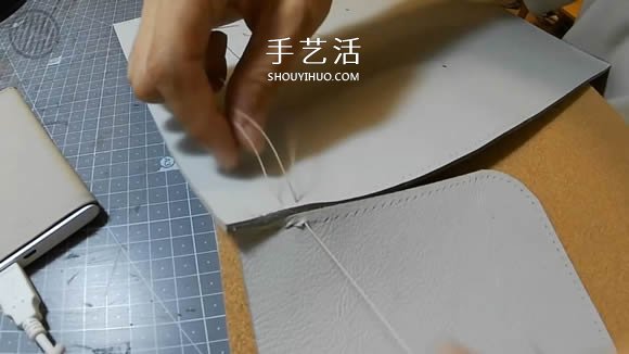 自制簡約時尚皮革紙巾盒的手工制作教程 -  rpnrmr.com