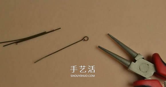 復古風格綠松石貝殼耳環(huán)的DIY制作圖解教程 -  rpnrmr.com