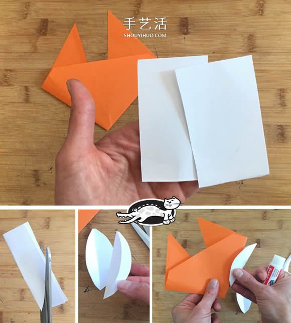 幼兒園手工狐貍紙貼畫制作方法 簡單又可愛！ -  rpnrmr.com