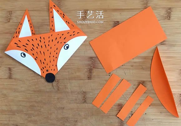 幼兒園手工狐貍紙貼畫制作方法 簡單又可愛！ -  rpnrmr.com