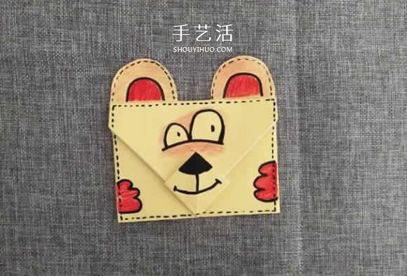 簡(jiǎn)單又可愛小動(dòng)物信封的折法步驟圖集 -  rpnrmr.com