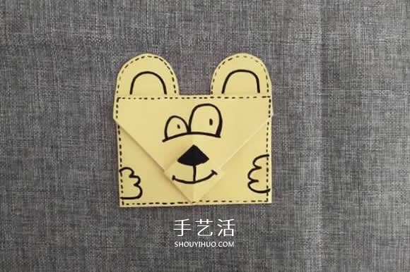 簡(jiǎn)單又可愛小動(dòng)物信封的折法步驟圖集 -  rpnrmr.com