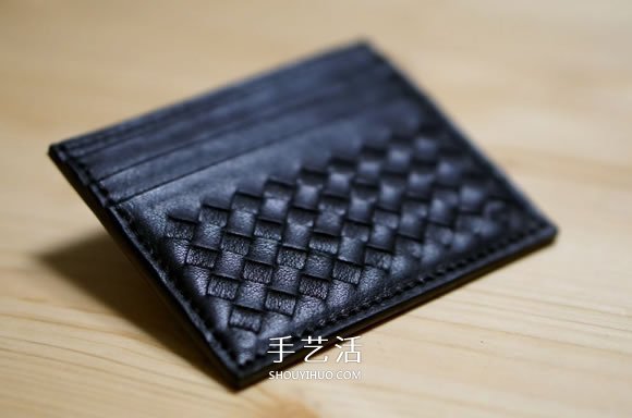 自制皮革編織卡包的制作方法 時尚男款！ -  rpnrmr.com