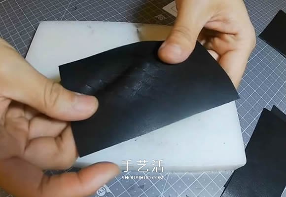 自制皮革編織卡包的制作方法 時尚男款！ -  rpnrmr.com