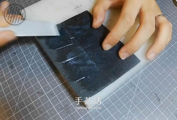 自制皮革編織卡包的制作方法 時尚男款！ -  rpnrmr.com