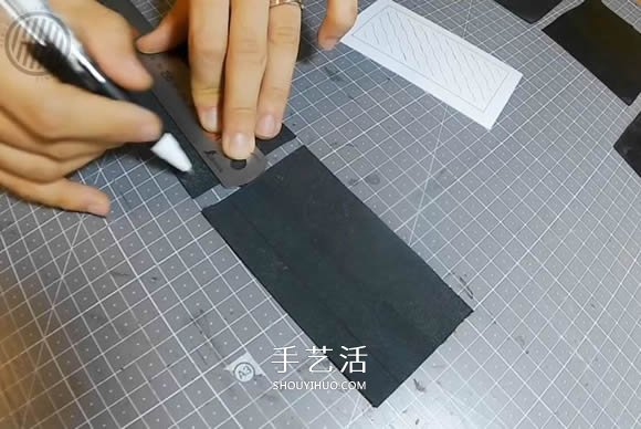 自制皮革編織卡包的制作方法 時尚男款！ -  rpnrmr.com
