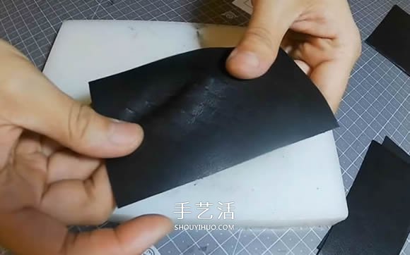 自制皮革編織卡包的制作方法 時尚男款！ -  rpnrmr.com