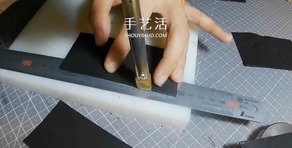 自制皮革編織卡包的制作方法 時尚男款！ -  rpnrmr.com