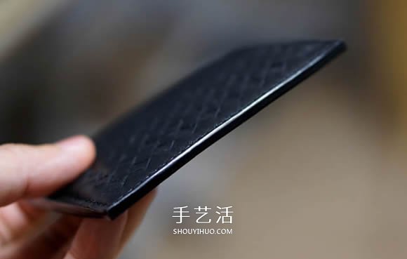 自制皮革編織卡包的制作方法 時尚男款！ -  rpnrmr.com