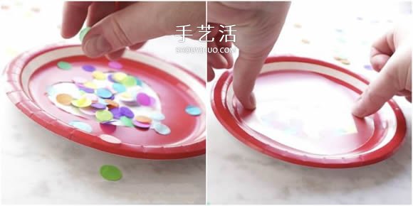用紙盤做情人節(jié)愛心掛飾 簡單幾步就完成！ -  rpnrmr.com