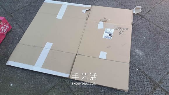 紙箱房子的制作教程 讓孩子開一家披薩店 -  rpnrmr.com