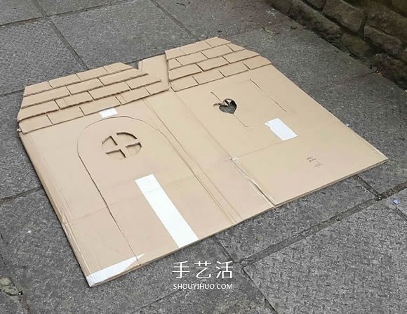 紙箱房子的制作教程 讓孩子開一家披薩店 -  rpnrmr.com
