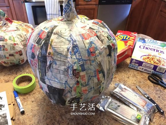 DIY萬圣節(jié)南瓜怪的制作教程 夸張逗趣表情！ -  rpnrmr.com