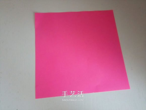簡單又漂亮五瓣紙花的折法步驟圖解 -  rpnrmr.com