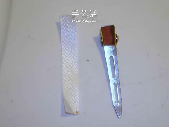 緞帶棒棒糖發(fā)卡的制作方法 可愛(ài)還不用手縫 -  rpnrmr.com