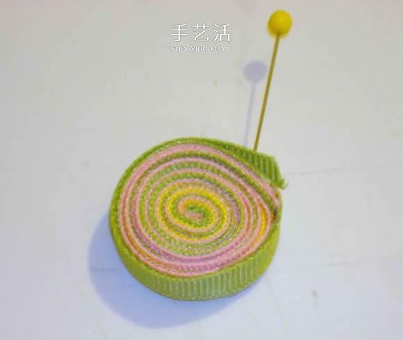 緞帶棒棒糖發(fā)卡的制作方法 可愛(ài)還不用手縫 -  rpnrmr.com
