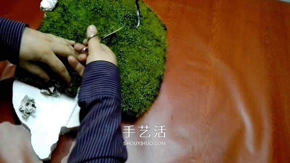 簡單自制迷你池塘裝飾擺件的制作方法教程 -  rpnrmr.com