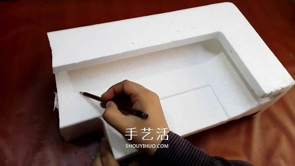 簡單自制迷你池塘裝飾擺件的制作方法教程 -  rpnrmr.com