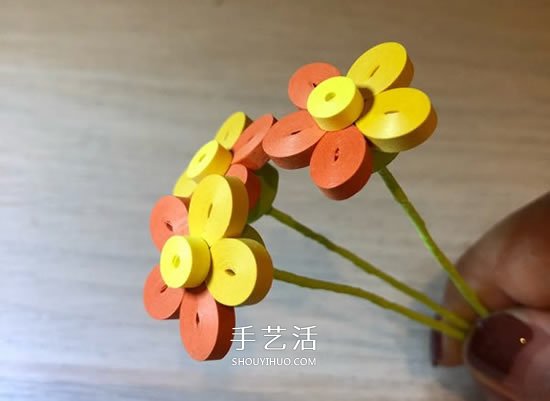 衍紙五瓣花的基礎(chǔ)入門手工制作教程 -  rpnrmr.com
