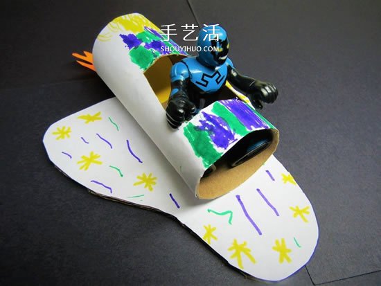 幼兒園手工制作航天飛機(jī)的簡(jiǎn)單做法圖解 -  rpnrmr.com