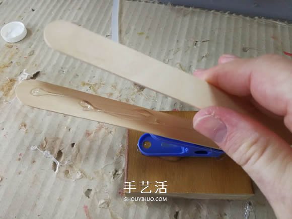 用衣夾制作投石車彈射器玩具的DIY教程 -  rpnrmr.com