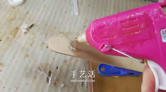 用衣夾制作投石車彈射器玩具的DIY教程 -  rpnrmr.com