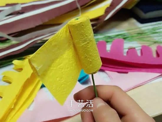 手揉紙花的手工制作教程 新手也能輕松完成！ -  rpnrmr.com