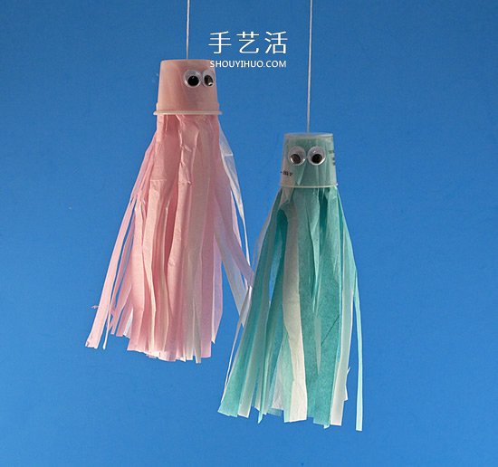 幼兒園手工制作水母掛飾的方法簡(jiǎn)單又可愛(ài) -  rpnrmr.com