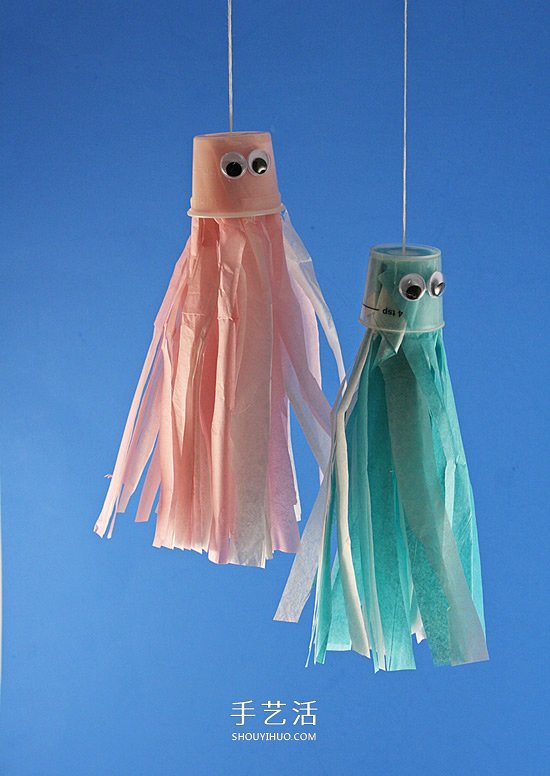 幼兒園手工制作水母掛飾的方法簡(jiǎn)單又可愛(ài) -  rpnrmr.com