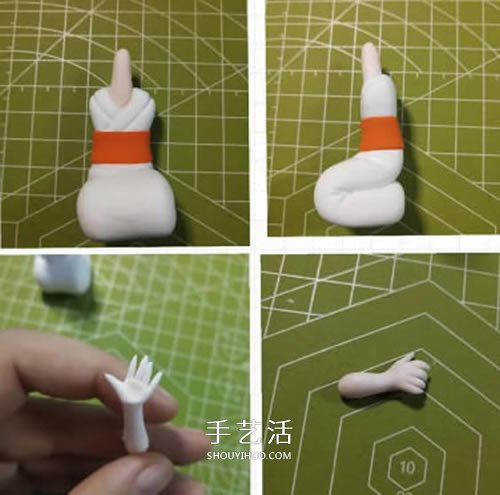 超輕粘土手工制作穿和服的櫻桃小丸子手辦 -  rpnrmr.com
