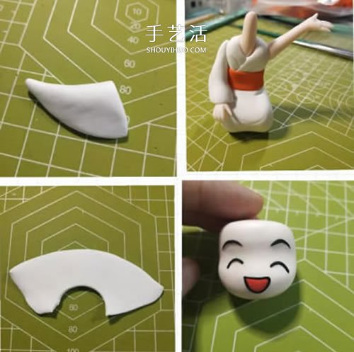 超輕粘土手工制作穿和服的櫻桃小丸子手辦 -  rpnrmr.com