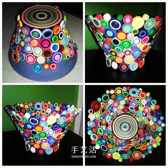 衍紙碗手工制作 精美時(shí)尚的裝飾擺件！ -  rpnrmr.com
