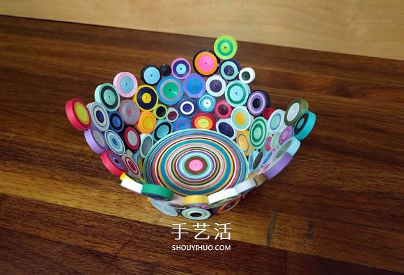 衍紙碗手工制作 精美時(shí)尚的裝飾擺件！ -  rpnrmr.com