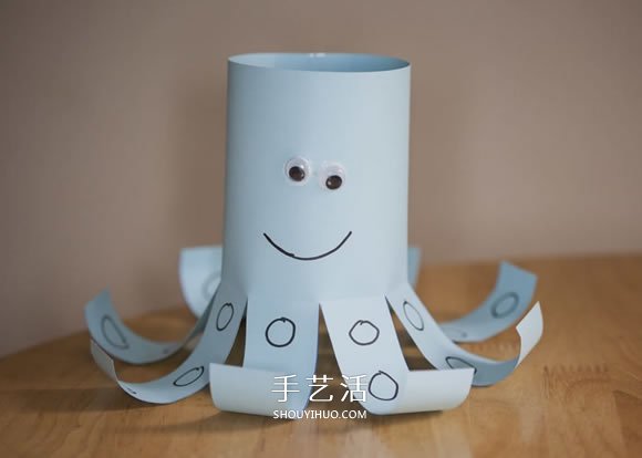幼兒園手工制作卡紙章魚的簡單方法 -  rpnrmr.com