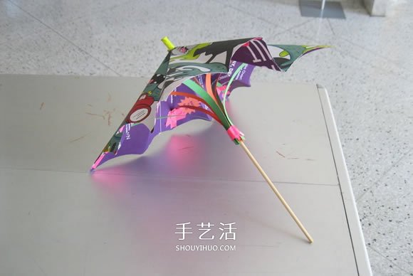 簡(jiǎn)單紙傘的制作方法圖解 可以打開(kāi)收起！ -  rpnrmr.com