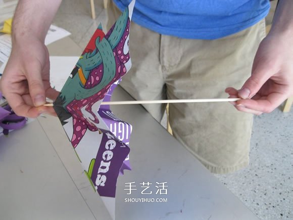 簡(jiǎn)單紙傘的制作方法圖解 可以打開(kāi)收起！ -  rpnrmr.com