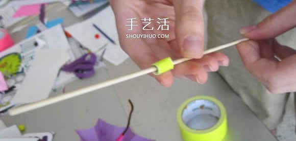 簡(jiǎn)單紙傘的制作方法圖解 可以打開(kāi)收起！ -  rpnrmr.com