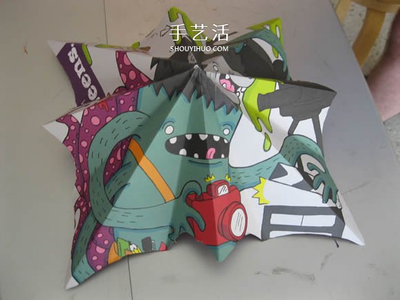 簡(jiǎn)單紙傘的制作方法圖解 可以打開(kāi)收起！ -  rpnrmr.com