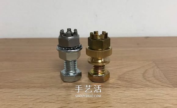創(chuàng)意緊固件DIY！用螺絲螺帽制作國(guó)際象棋 -  rpnrmr.com