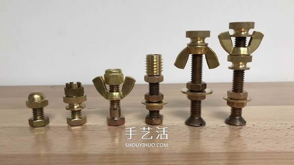 創(chuàng)意緊固件DIY！用螺絲螺帽制作國(guó)際象棋 -  rpnrmr.com