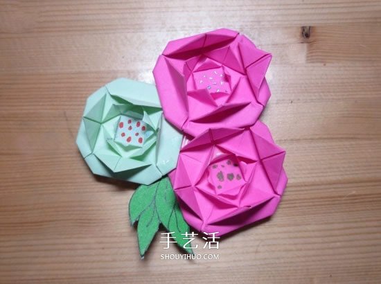 最簡單紙玫瑰花的折法圖解 有點(diǎn)小可愛！ -  rpnrmr.com