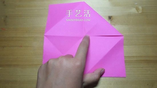 最簡單紙玫瑰花的折法圖解 有點(diǎn)小可愛！ -  rpnrmr.com