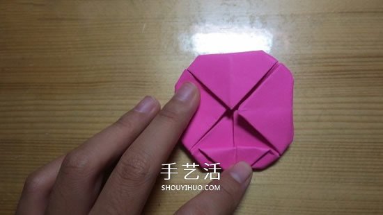 最簡單紙玫瑰花的折法圖解 有點(diǎn)小可愛！ -  rpnrmr.com