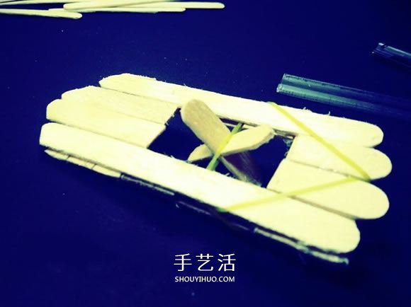 物理小制作：自制冰棍棒橡皮筋動力船的教程 -  rpnrmr.com