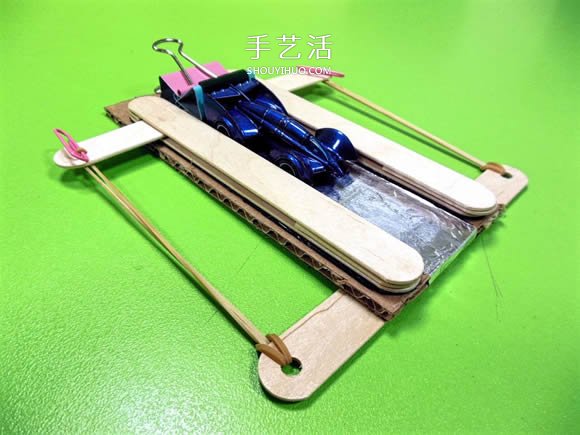 好玩的科技小制作：用雪糕棍制作汽車彈射器 -  rpnrmr.com