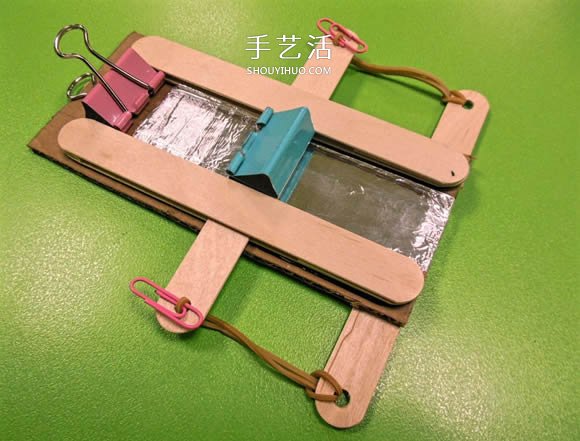 好玩的科技小制作：用雪糕棍制作汽車彈射器 -  rpnrmr.com